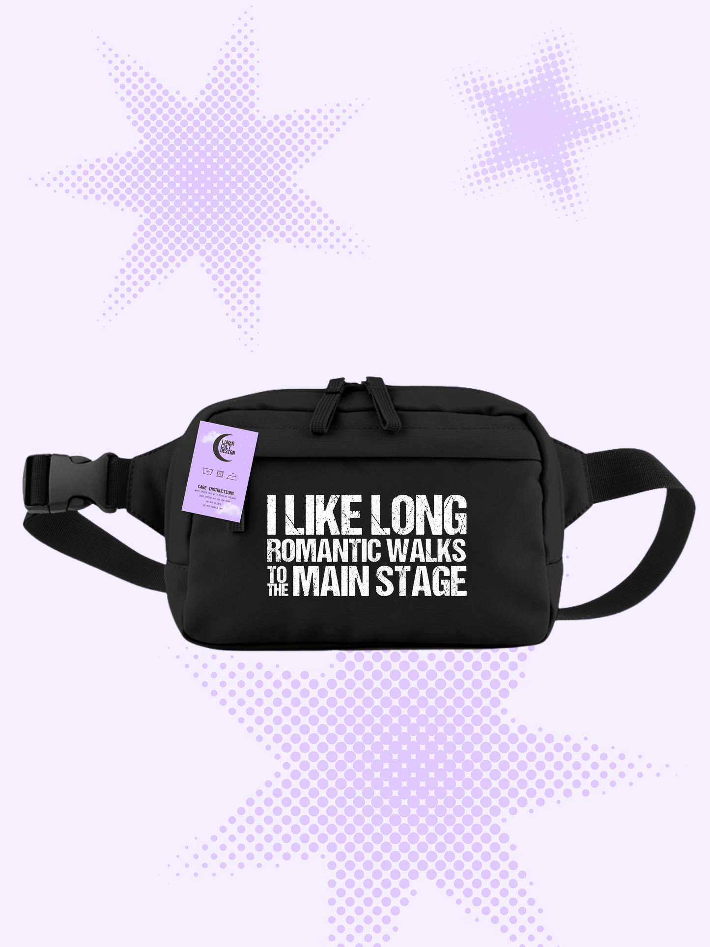 Long Romantic Walks To The Main Stage Cross Body Bag