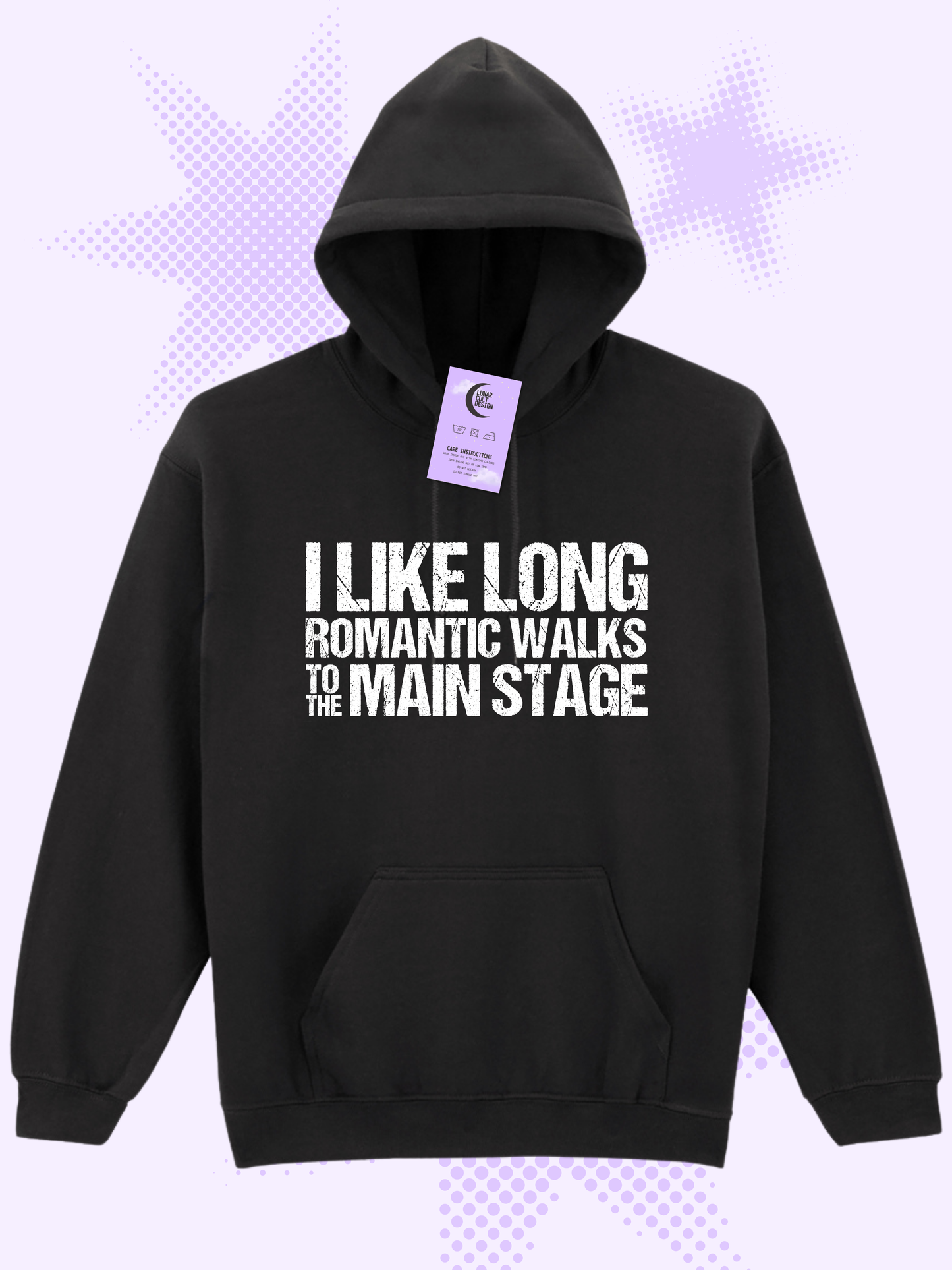 Long Romantic Walks To The Main Stage Hoodie