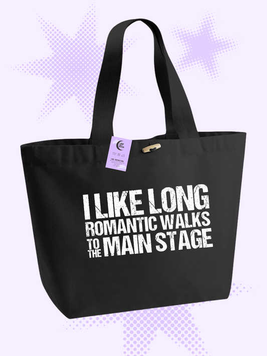 Long Romantic Walks To The Main Stage Tote Bag