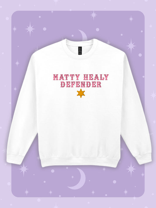 Matty Defender Embroidered Sweatshirt