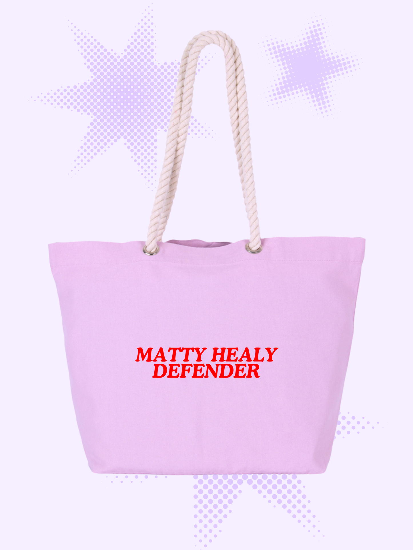 Matty Healy Defender Tote Bag
