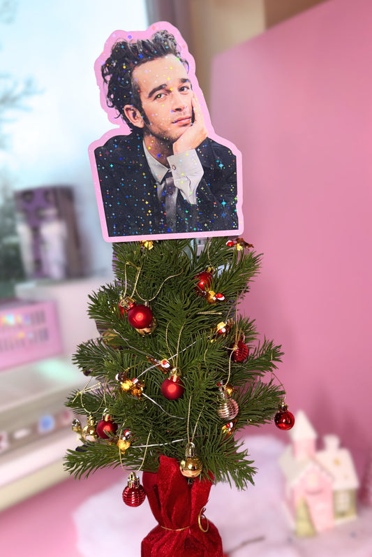 Matty Sparkly Christmas Tree Topper