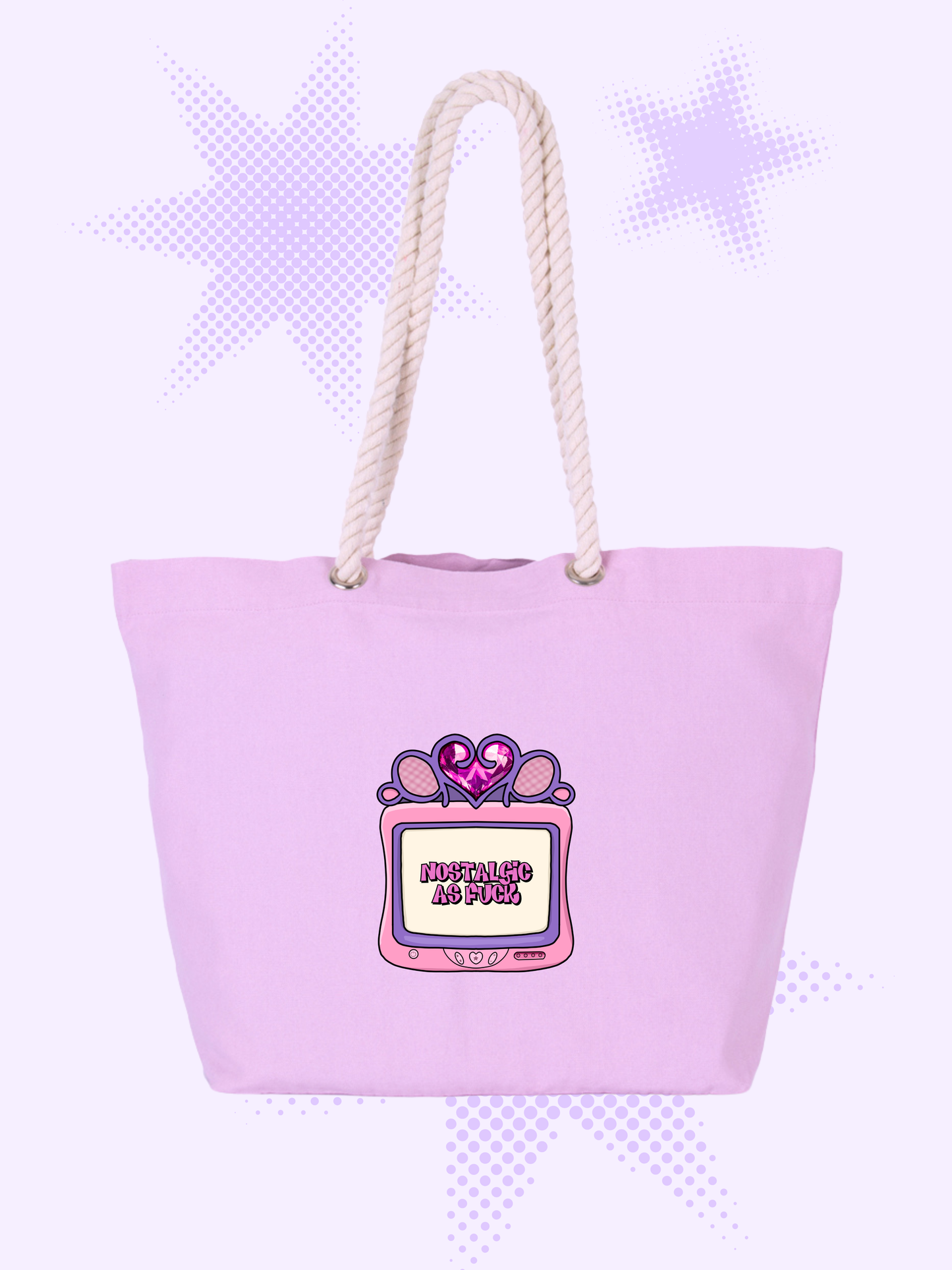 Nostalgic AF Tote Bag