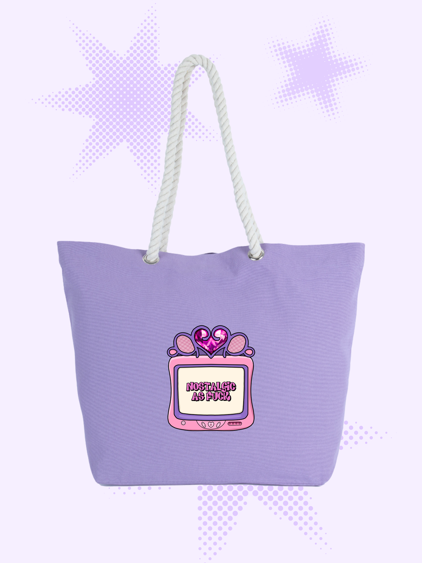 Nostalgic AF Tote Bag