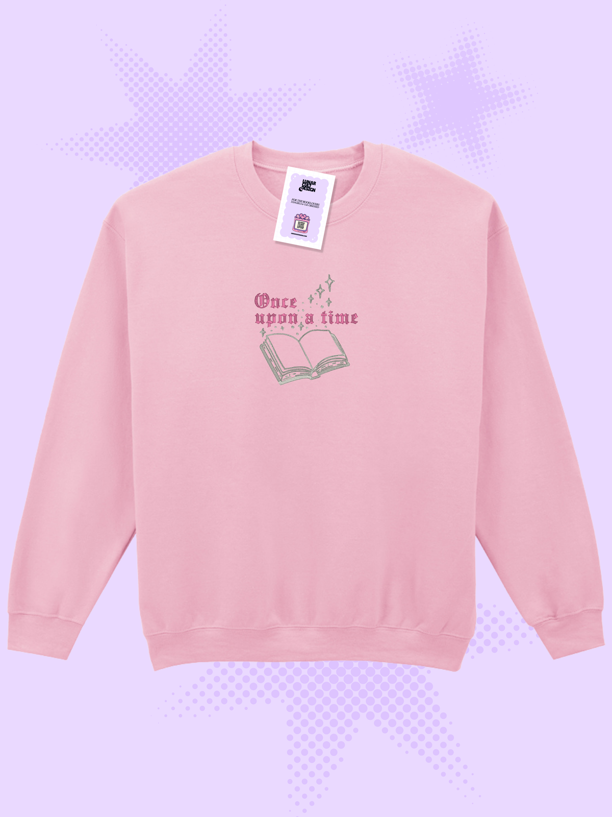 Once Upon A Time Embroidered Sweatshirt
