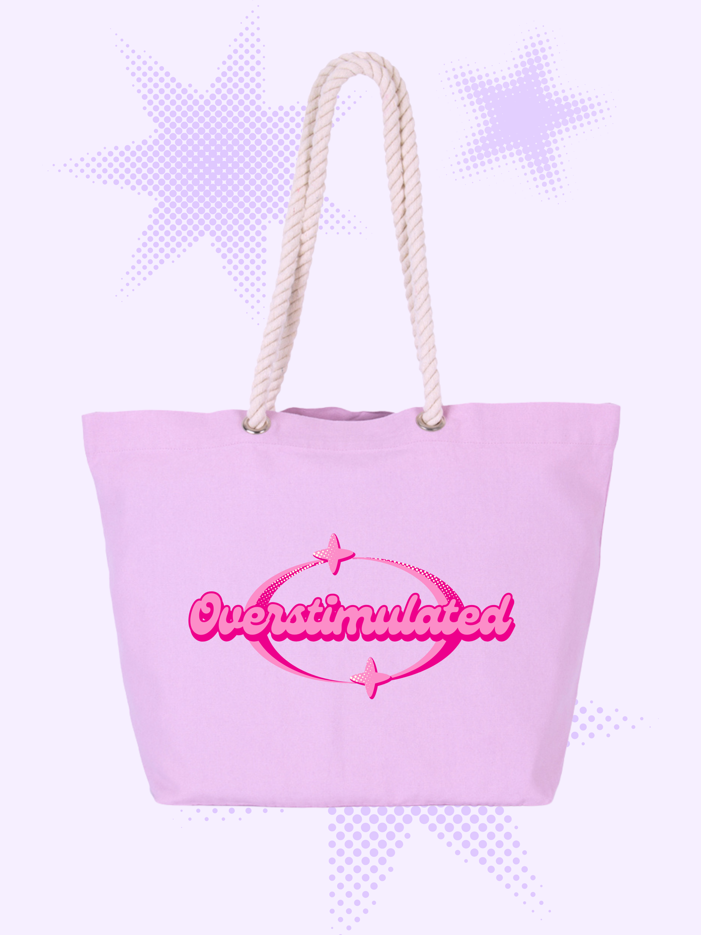 Overstimulated Tote Bag