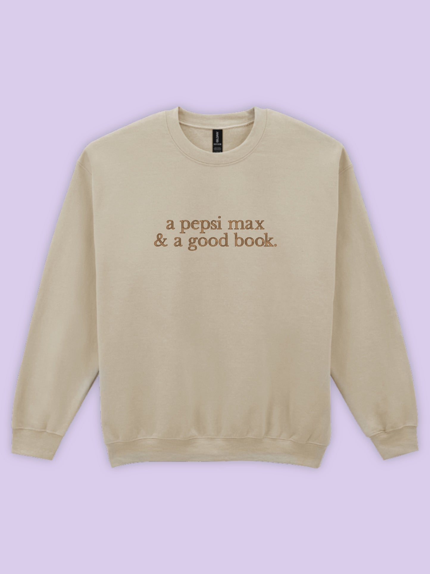 Custom Books & Beverage Embroidered Sweatshirt