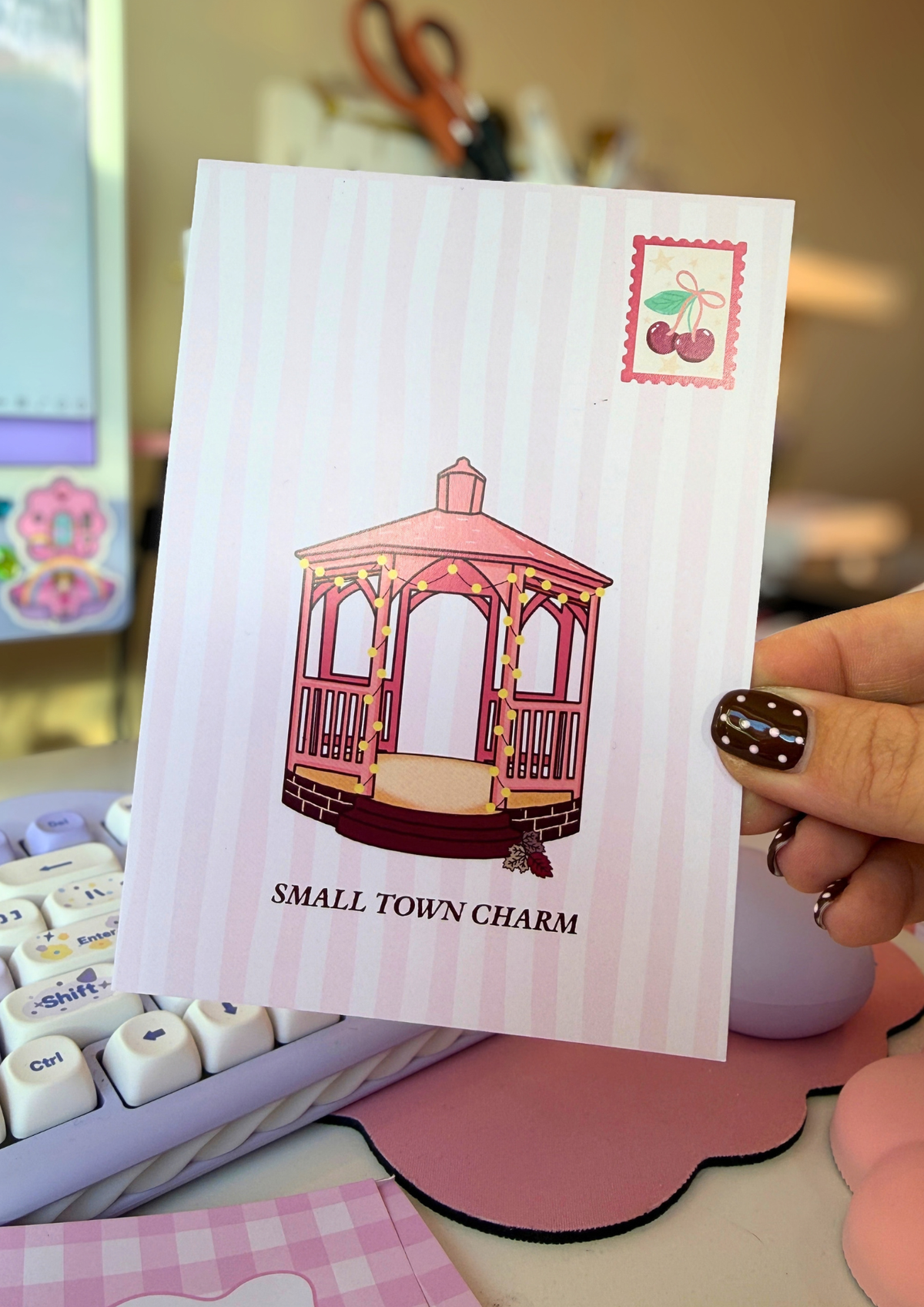 Small Town Charm Postcard