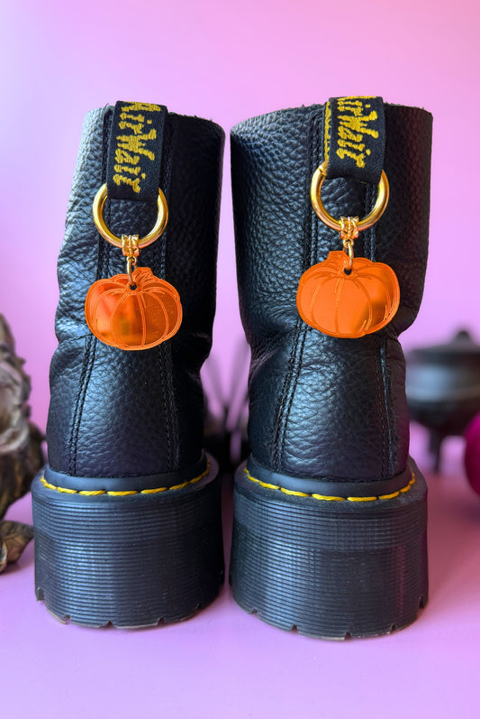 Pumpkin Boot Charms