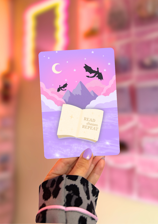 Read, Dream, Repeat e-Reader Insert