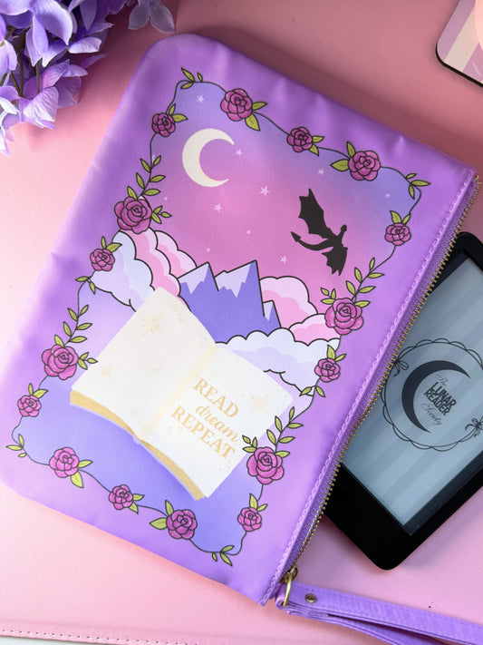 Read, Dream, Repeat Kindle Pouch