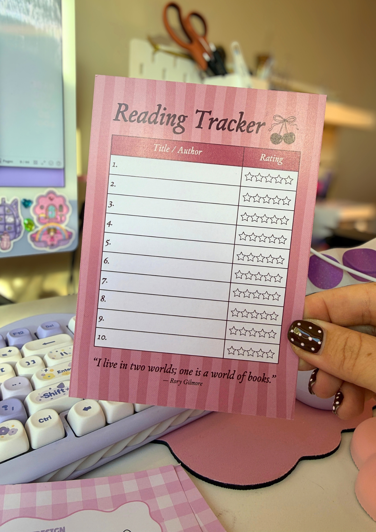 Cherry Reading Tracker