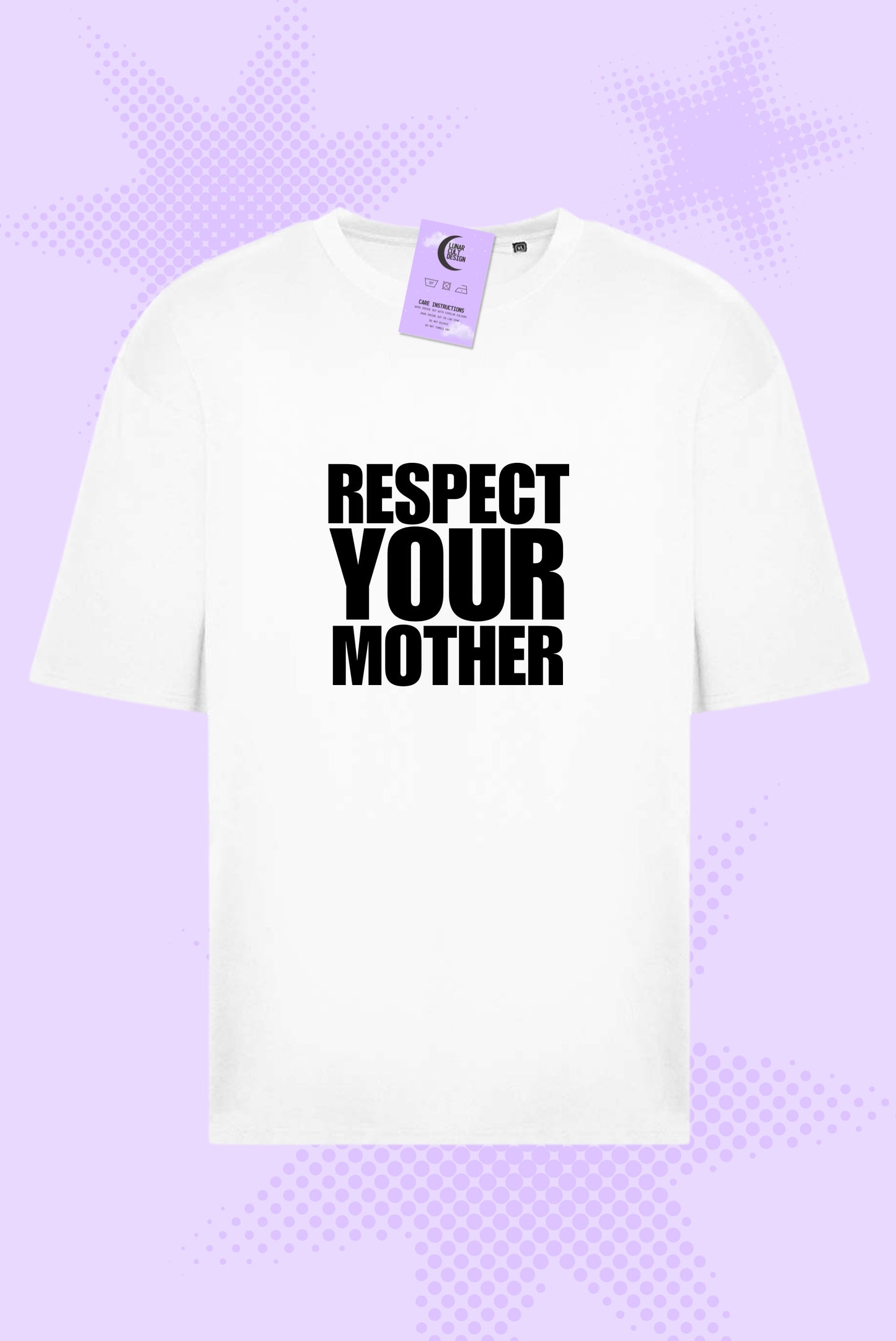 Respect Your Mother Oversized Boxy T-Shirt