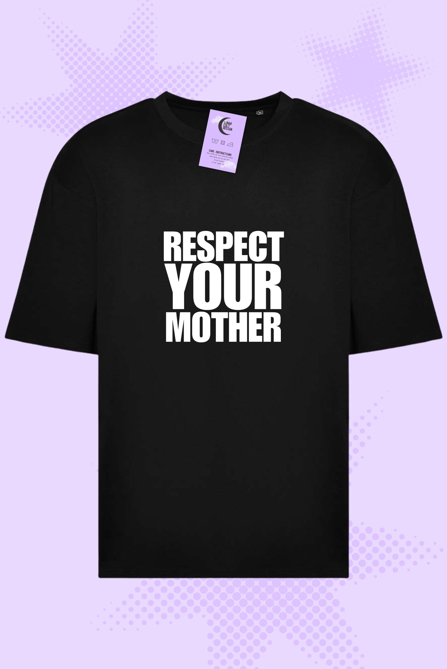 Respect Your Mother Oversized Boxy T-Shirt