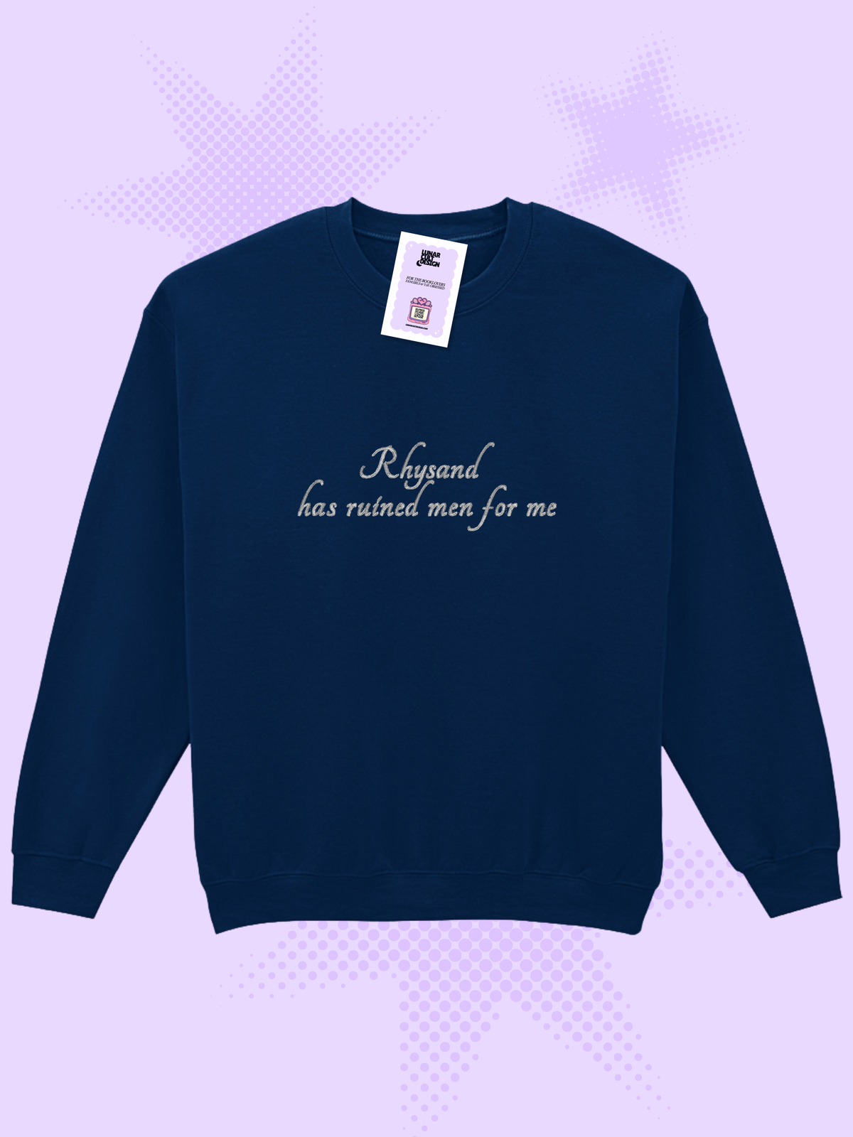 Rhysand Has Ruined Men For Me Embroidered Sweatshirt
