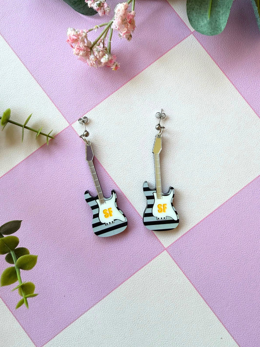 SF Guitar Earrings