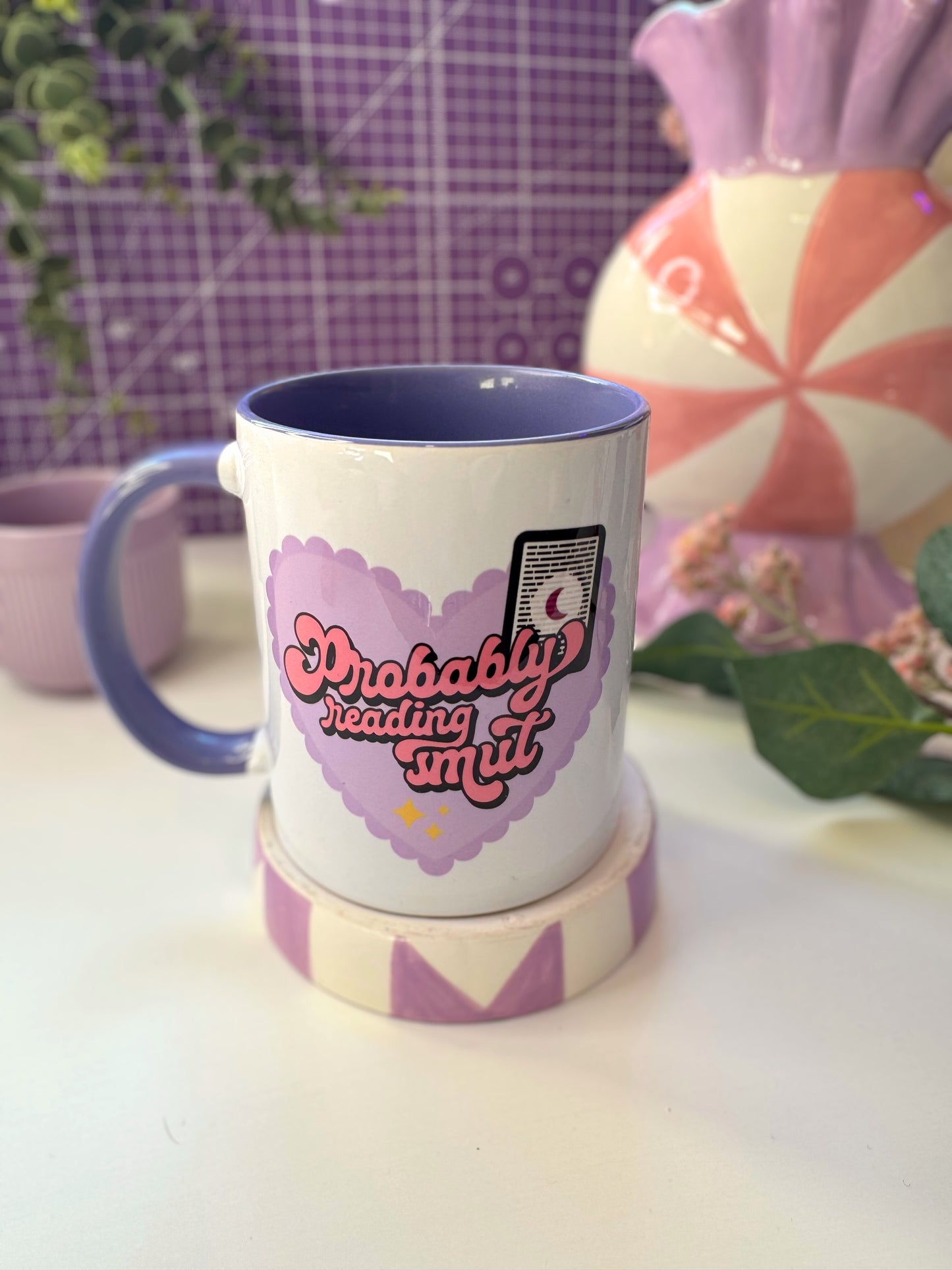 Probably Reading Smut Ceramic Mug