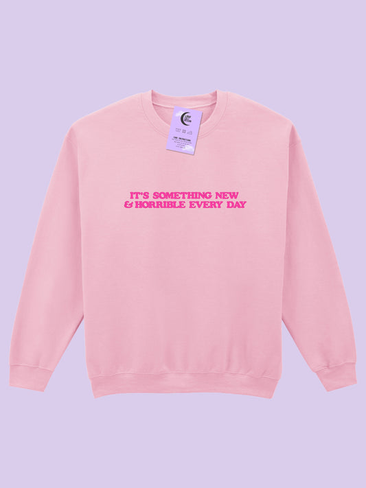 Something New & Horrible Embroidered Sweatshirt