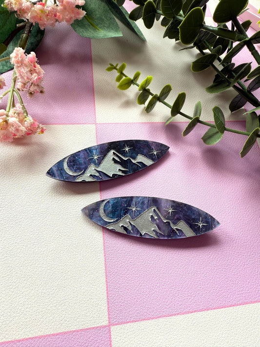 Starlight Hair Clips (Pair)
