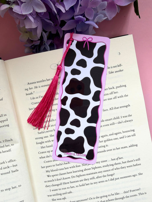 Strawberry Milkshake Tassel Bookmark