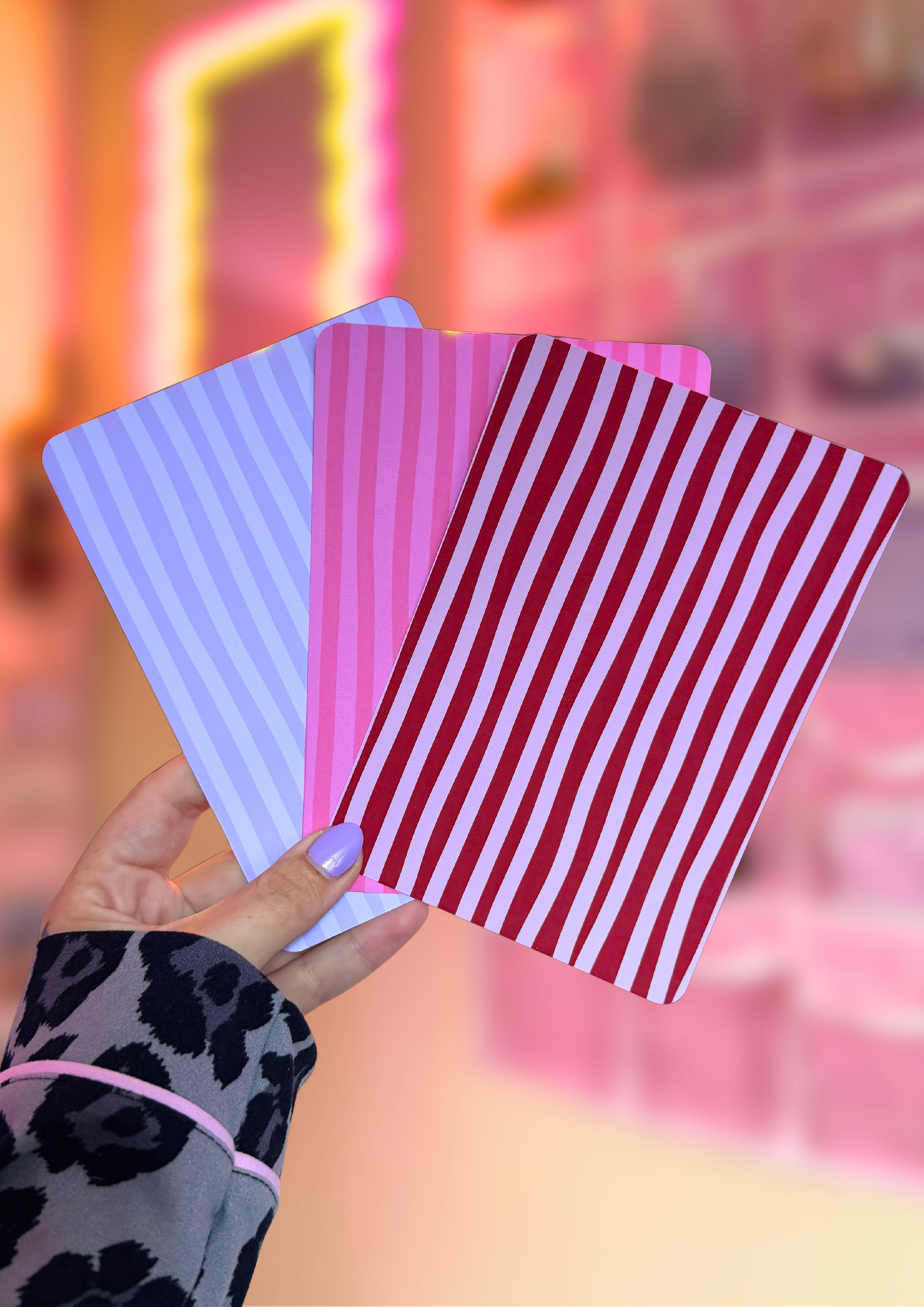 Striped e-Reader Insert