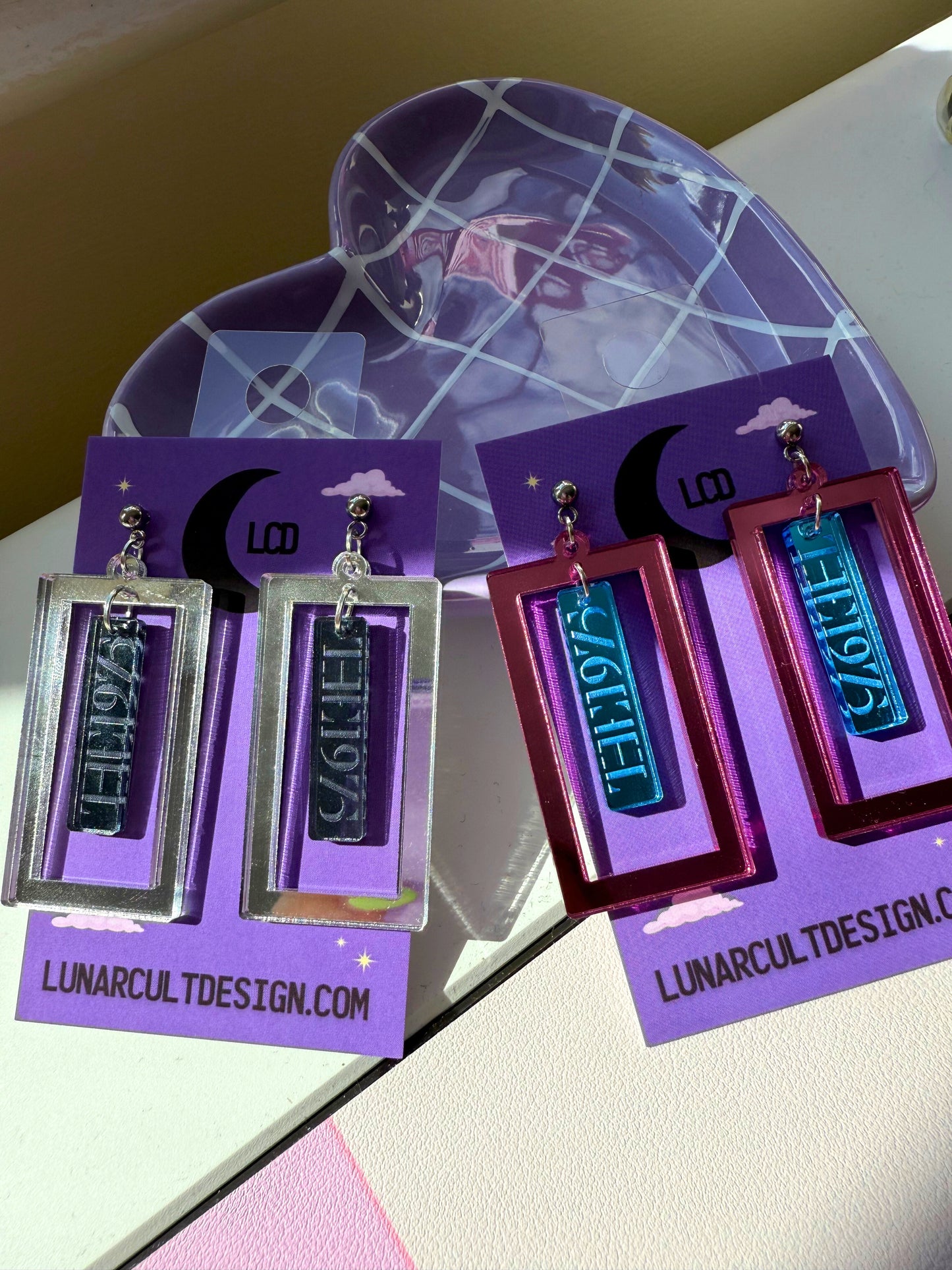 '75 Box Earrings