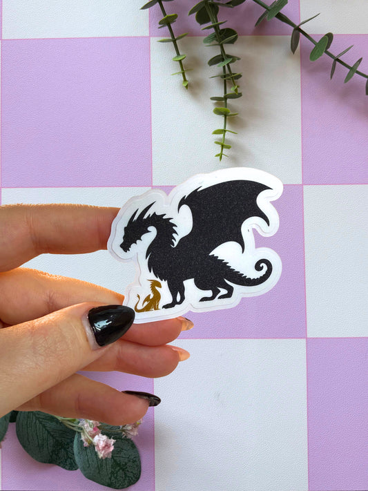 Dragonbound Sparkly Easy Peel Sticker