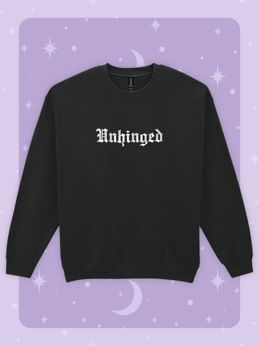 Unhinged Embroidered Sweatshirt