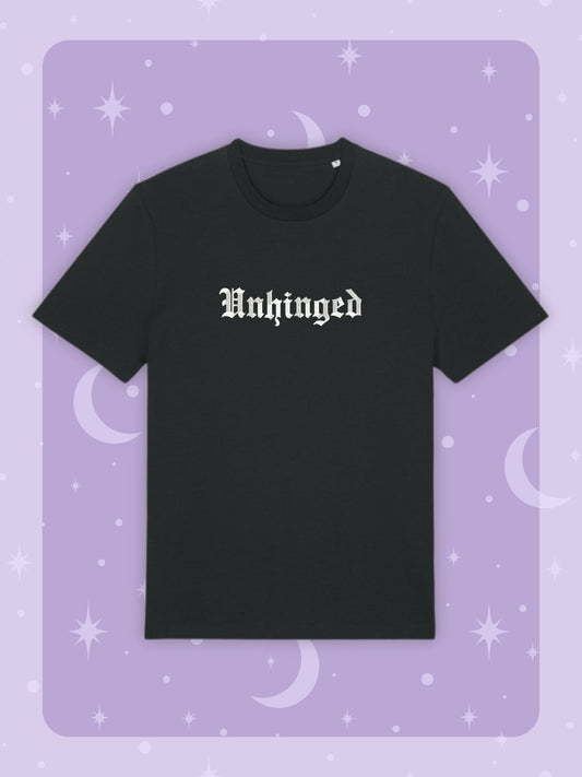 Unhinged Embroidered T-shirt