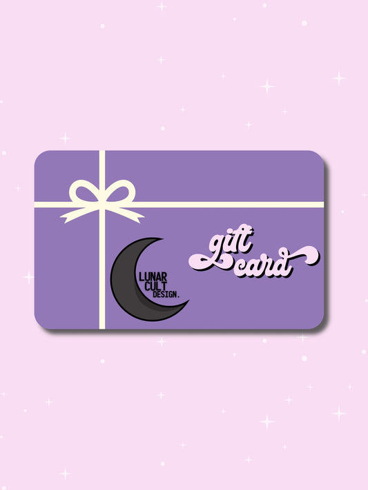 Lunar Cult Design Gift Card