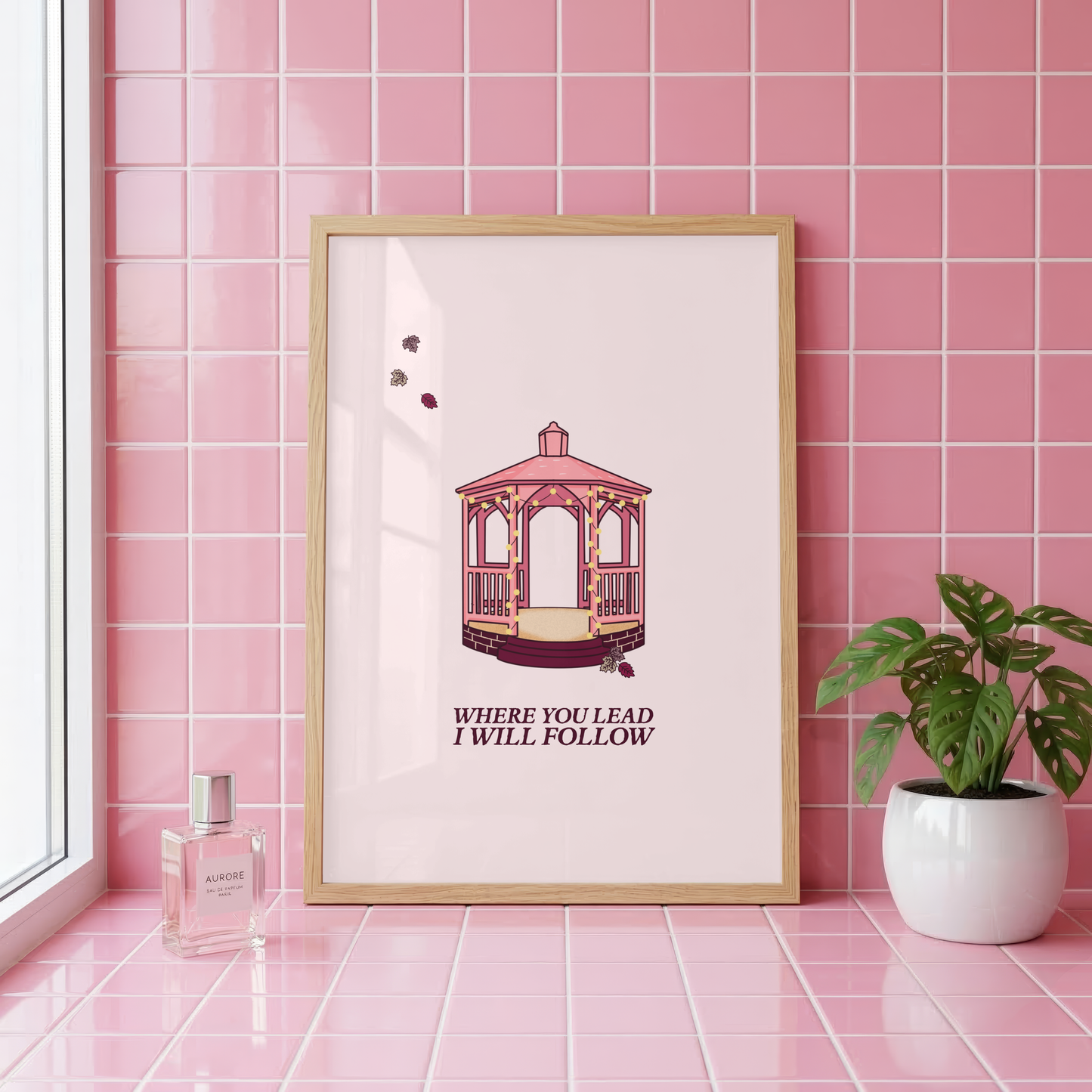 Where You Lead, I Will Follow Wall Art Print