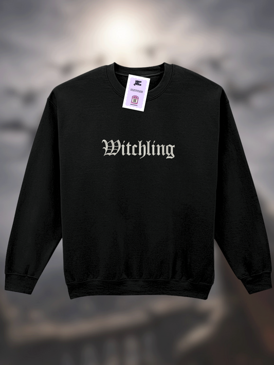 Witchling Embroidered Sweatshirt