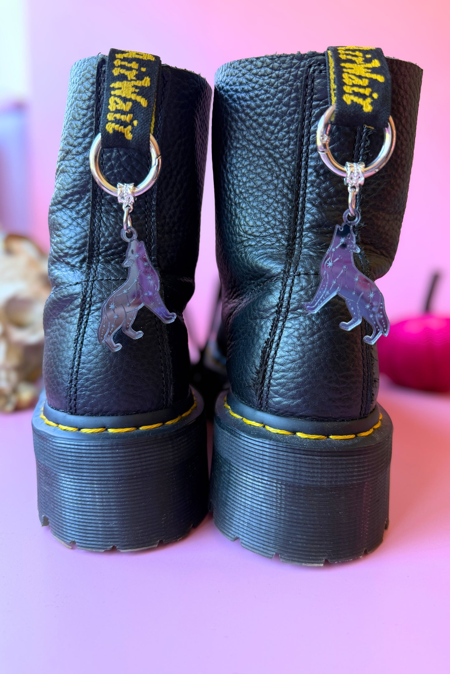 Wolf Boot Charms