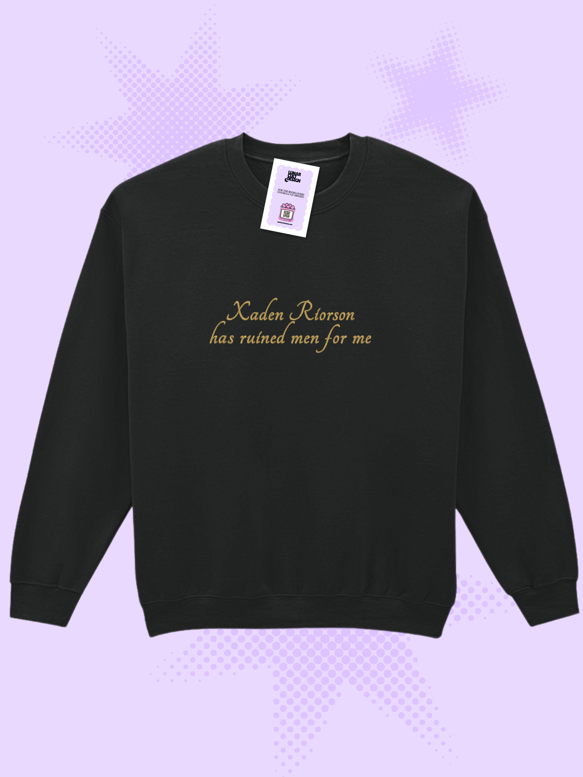 Xaden Has Ruined Men For Me Embroidered Sweatshirt