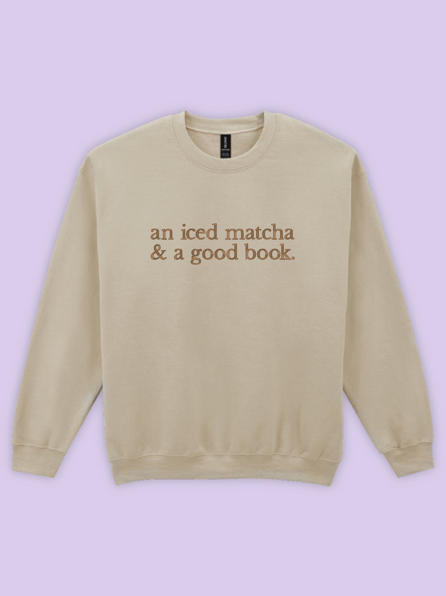 Custom Books & Beverage Embroidered Sweatshirt